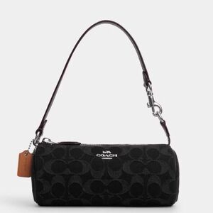 Coach Nolita Barrel Bag In Signature Denim